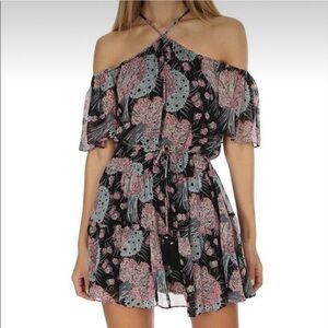 LOVE SHACK FANCY Silk Amira Off-the-Shoulder Dress 💕